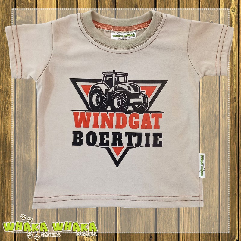 Windgat boertjie boys T-shirt