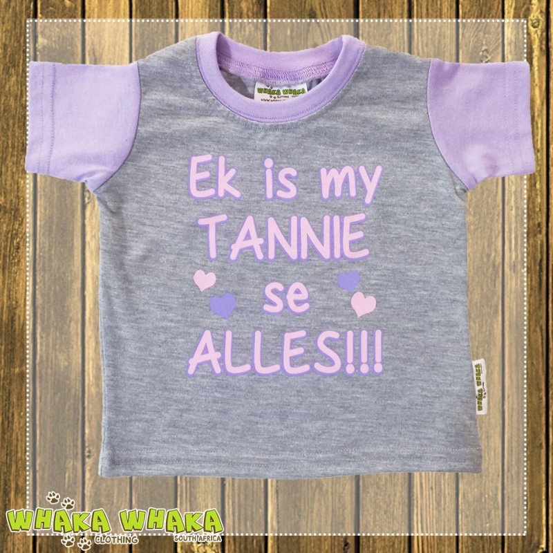 Ek is my tannie se alles Girls T-shirt