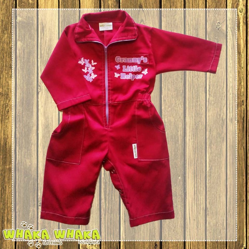 "Granny's Little Helper" Long Sleeve Overall