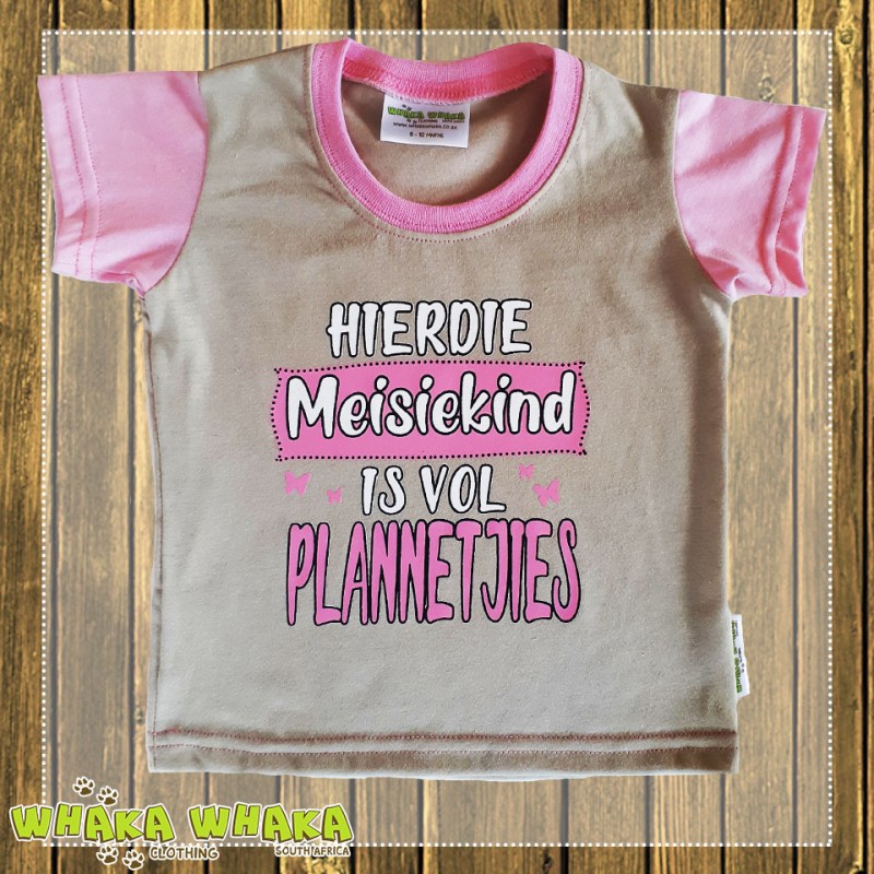 Hierdie meisiekind is vol plannetjies t-shirt